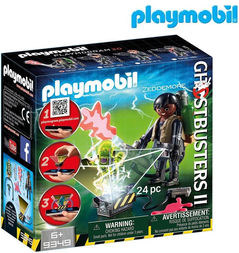 Playmobil Ghostbusters 9349 Pogromca duchów Winston Zeddemore