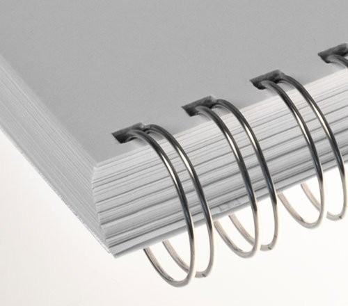 Renz preferencyjny ring wire drut grzebień do łączenia elementów w 3: 1, podziału 34 pętli, średnica 11.0 MM, 7/16 cala, srebrny mat