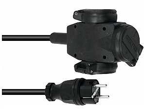 EUROLITE Przedłużacz sceniczny IP44 3x2.5 3m 3-gniazdka 3024701D