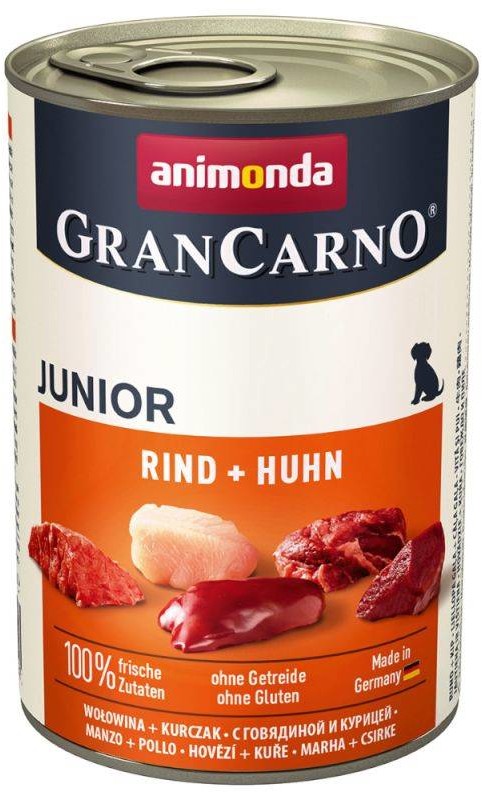 Animonda Grancarno Junior Wołowina + Kurczak 400g