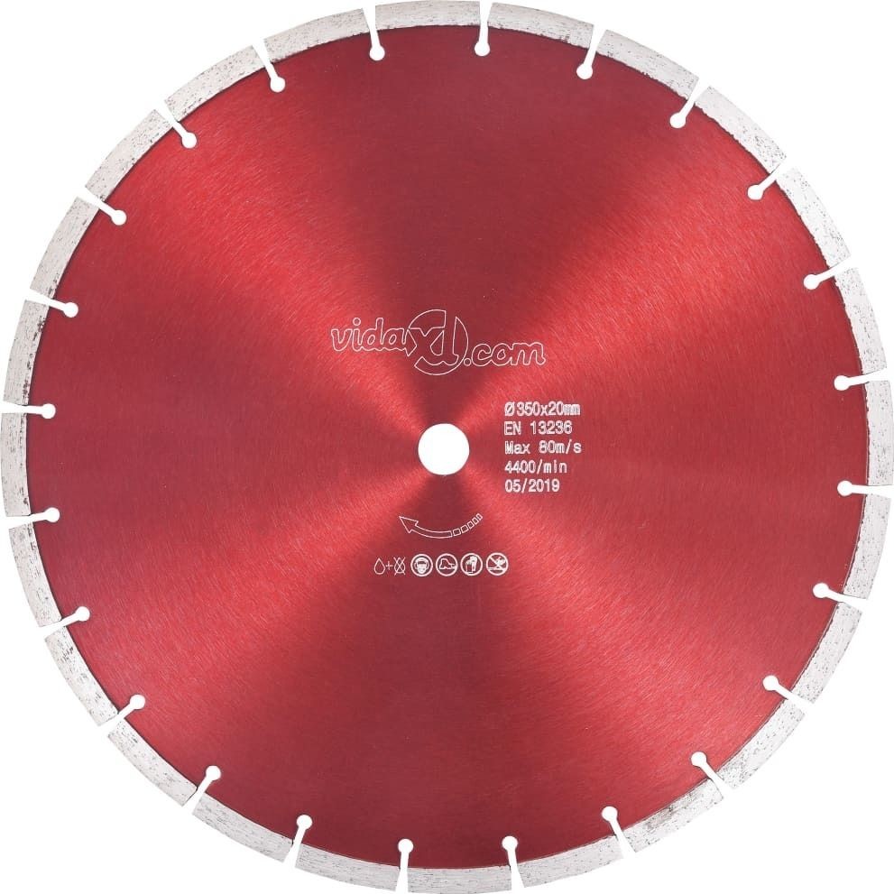 vidaXL tarcza diamentowa stal 350 mm 143242 143242