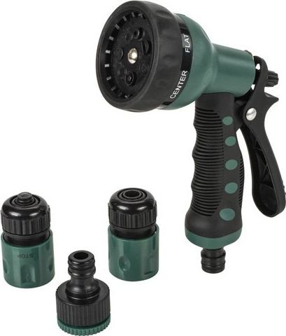 Garden King Pistolet zraszający 7w1 + 3 złączki 4991-P