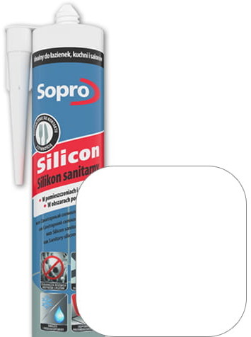 Sopro Silikon sanitarny biały 10 310 ml