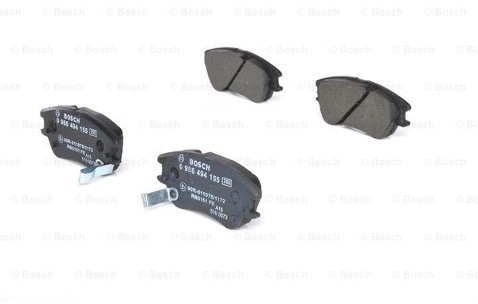 Bosch Zestaw klocków hamulcowych, hamulce tarczowe 0 986 494 155