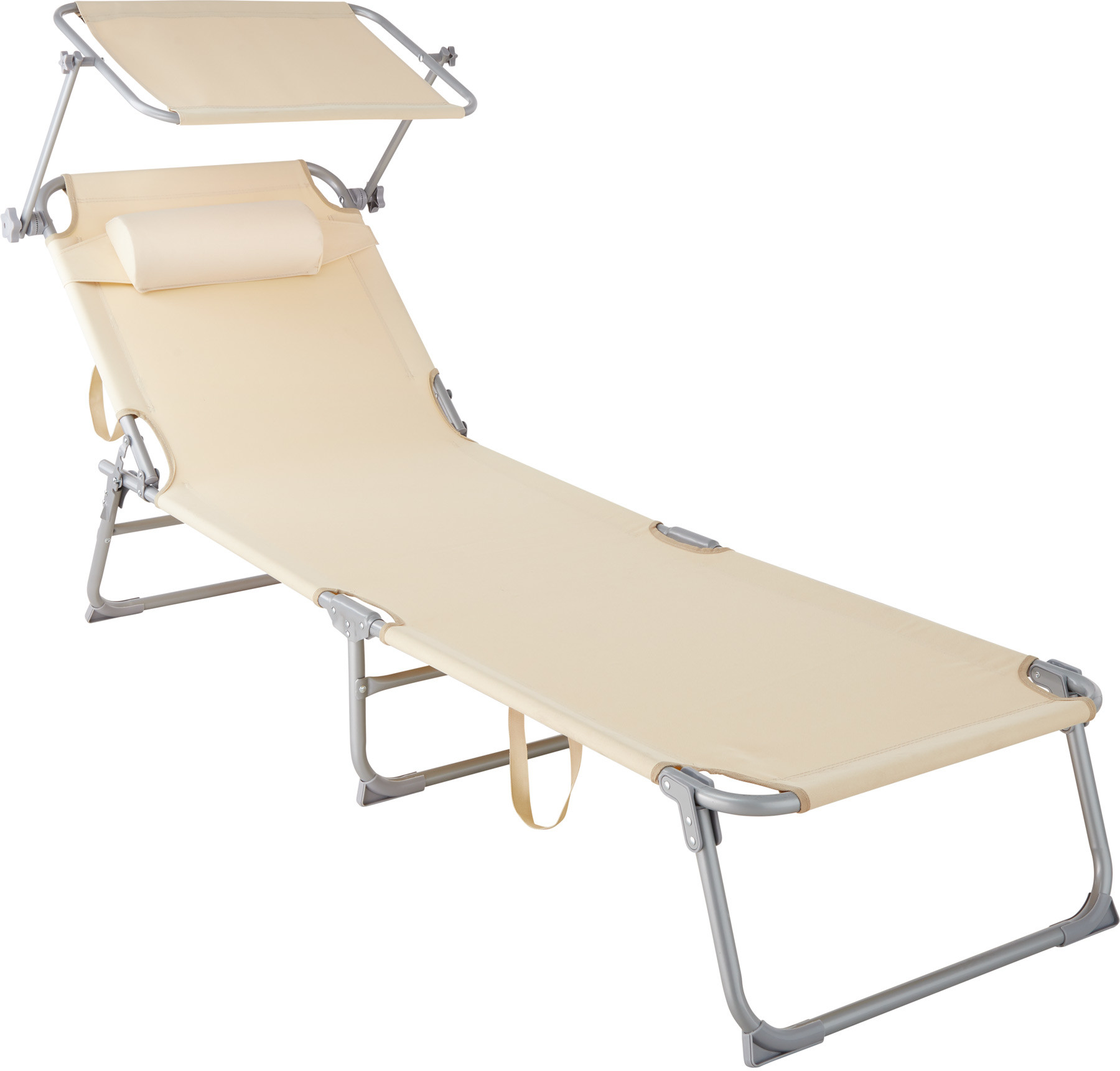 tectake Leżak Chloé - beżowy 403417