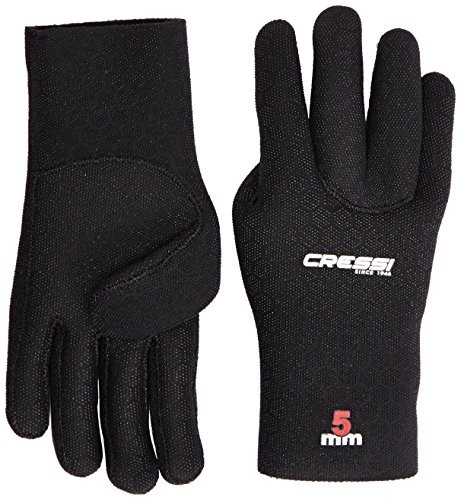 Cressi High Stretch, rękawice do nurkowania Premium Neopren 2,5/3,5/5 mm, czarny, s LX475901