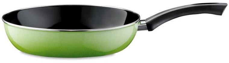 Riess Patelnia ceramiczna z pokrywką zielona 28 cm Smaragd