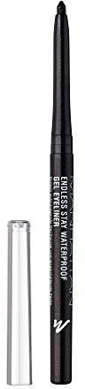 Manhattan Endless Stay Waterproof żel Eyeliner 007 starlit Black, długo utrzymujący, tworzenie smug i działanie wody, bez anspitzen, 1er Pack 21997013007