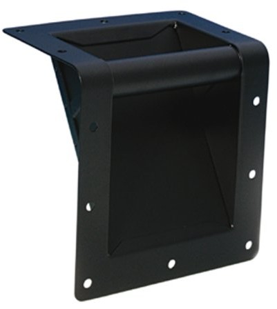 ah Hardware AH sprzętu 3405 miska rękojeść zapewnia montażowa krawędzi czarnym 3405