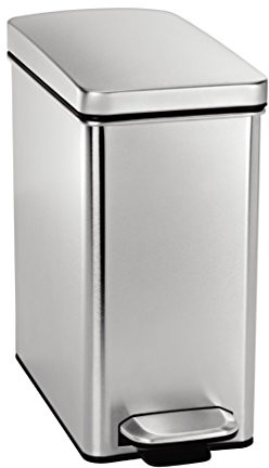 simplehuman 10 L kosz na śmieci z pedałem prostokątne SH-CW1898