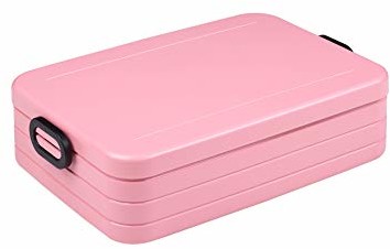 Mepal Mepal Take a Break Large Nordic pink pojemność 1500 ml pojemnik na lunch z przegrodą idealny do Mealprep nadaje się do mycia w zmywarce, ABS 107635576700