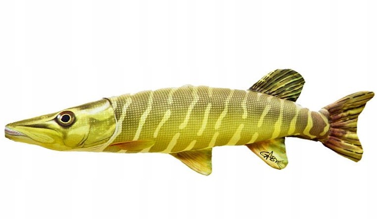 Gaby pluszak zabawka poduszka Szczupak mini 44cm