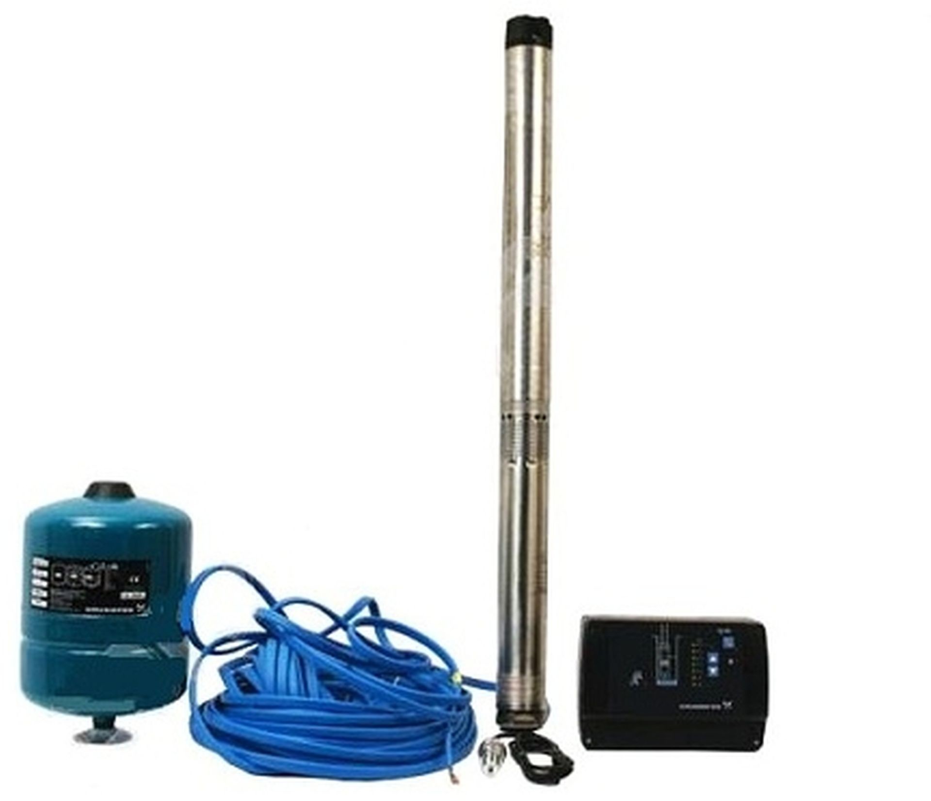 GRUNDFOS Grundfos SQE3-65 Pakiet hydroforowy + zbiornik 8 l + kabel podwodny 40 m 96524501
