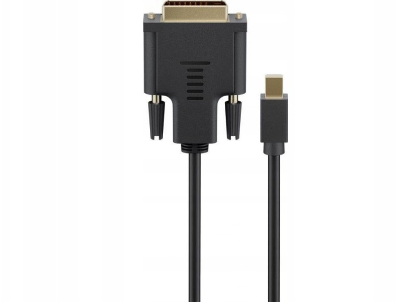 Kabel Przejściowy Mini Displayport/dvi-d 1.2 3m