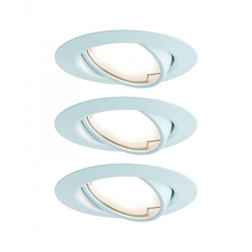 Paulmann Base Coin LED wychylna 3x5W 230V 51mm Biały/metal 93423