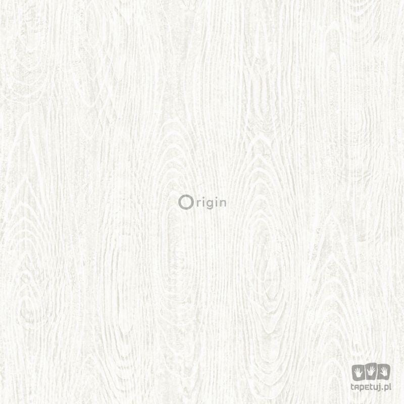 Origin Jasna tapeta na flizelinie z wzorem drewna metaliczne wykończenie 347553_origin