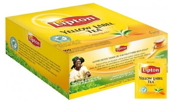 Lipton Herbata ekspresowa Yellow Label w kopertach 100szt. SP.179.011/4