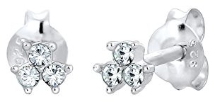 Swarovski Wkręty do uszu kryształ damski Elli, srebro, srebro 306292717