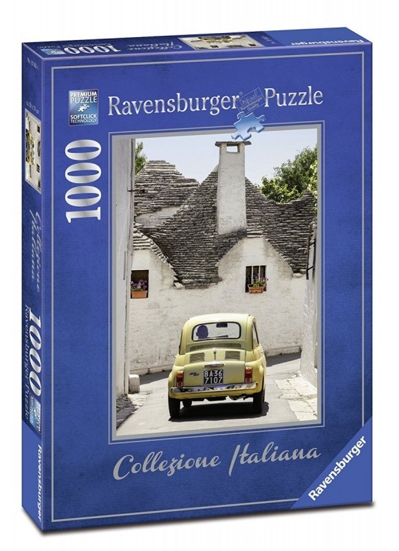 Ravensburger Puzzle 1000 elementów. Kolekcja Italiana, Alberobello