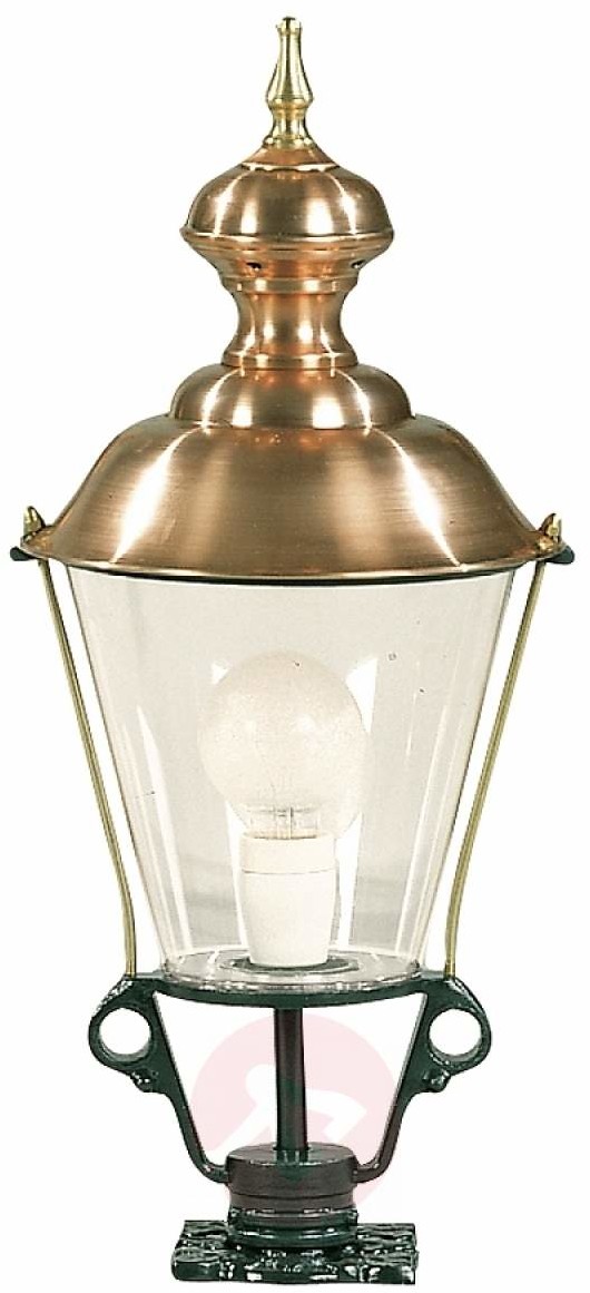 K. S. Verlichting B. V. Lampa na cokół K43, wys 68 cm, zielona
