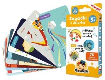 CzuCzu Zagadki Z Dziurką 5+ 9788365773302) 9788365773302