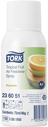 Tork odświeżacz powietrza Spray/Neutra ustabilizowanie nieprzyjemne zapachy i zapewnia długotrwałą świeżość/szt. Humidity Spray zapachowy A1 Premium/12 X 75ml 236051
