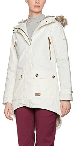 Opinie o kurtka damska, biały, L FAJKRAL20002_GHOL