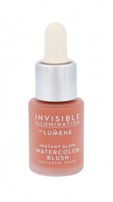 Lumene Invisible Illumination Watercolor Blush róż 15 ml dla kobiet Universal
