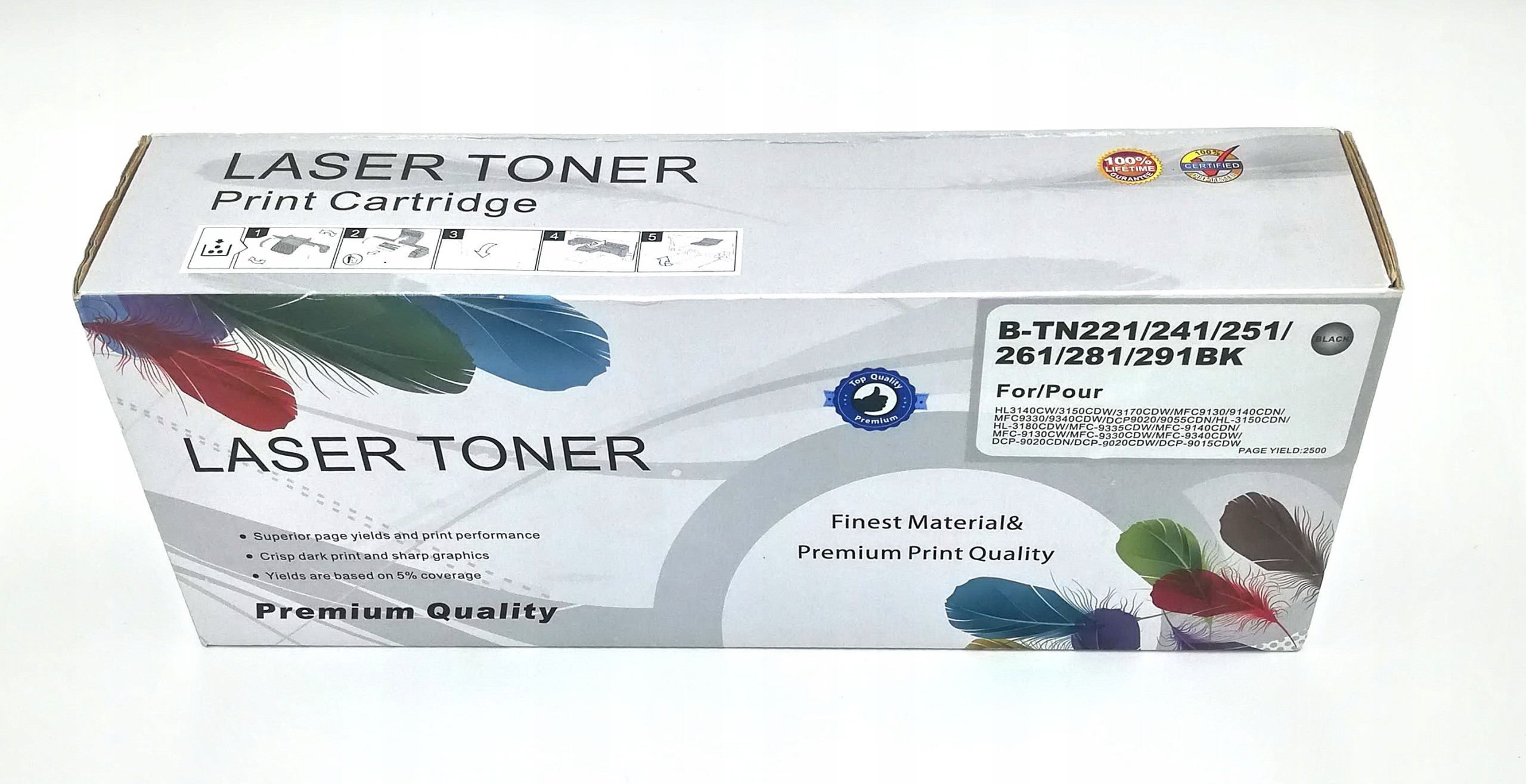 Toner zamiennik do Brother TN-241 Bk Black