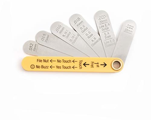 MusicNomad MusicNomad MN601 Precision Nut Height Slotting Gauge Tool MN601