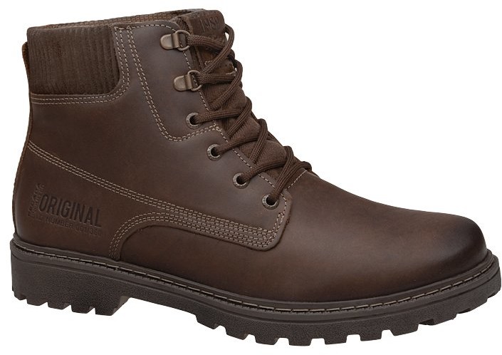 PEGADA Trzewiki trekkingowe PEGADA 581058-03 XXL Coffe Kawowe Brązowe męskie 20069