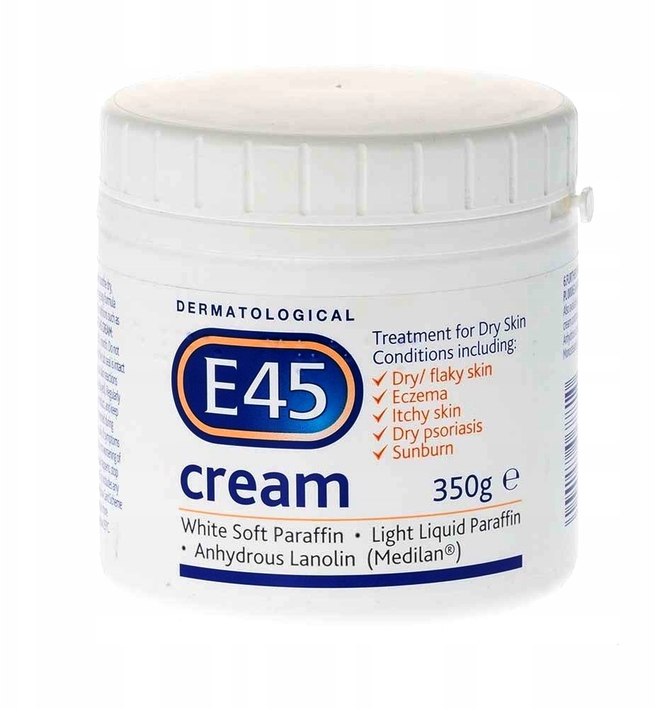 E45 350g krem pielęgnacyjny do suchej skóry egzema
