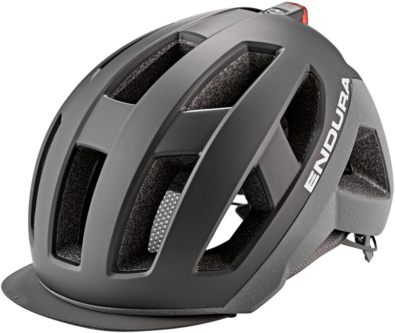 ENDURA Urban Luminite II Kask Mężczyźni, black S/M | 51-56cm 2020 Kaski miejskie i trekkingowe E1538BK/S-M