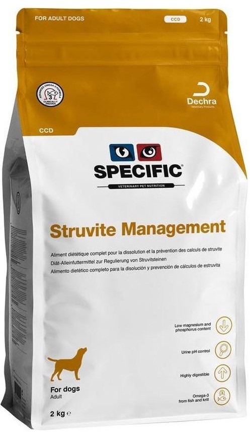 Фото - Корм для собак Specific ccd struvite management 2kg 