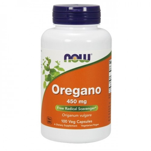 Now Foods Oregano 450mg - (100 kap) 3C02-27894