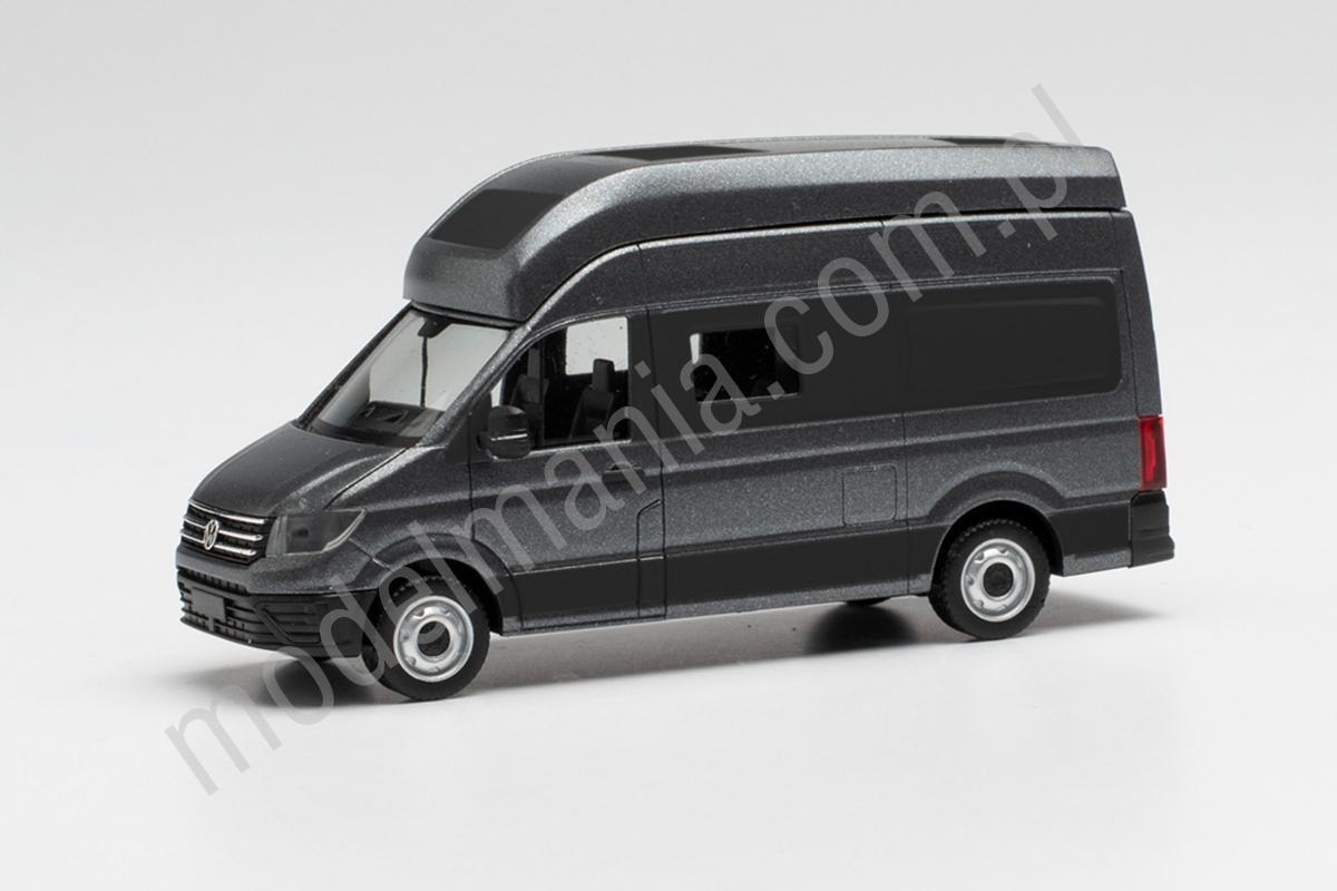 Herpa VW Crafter Grand California 600, szary metalic 096324