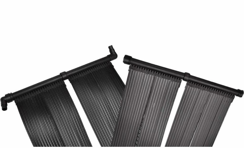 vidaXL Panele solarne do podgrzewania basenu, 4 szt., 80x310 cm