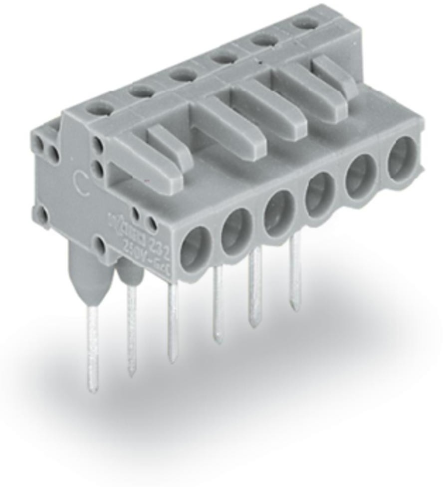 WAGO Obudowa żeńska do PCB WAGO 232-239/005-000 Ilośc pinów 9 Raster 5 mm 50 szt 232-239/005-000