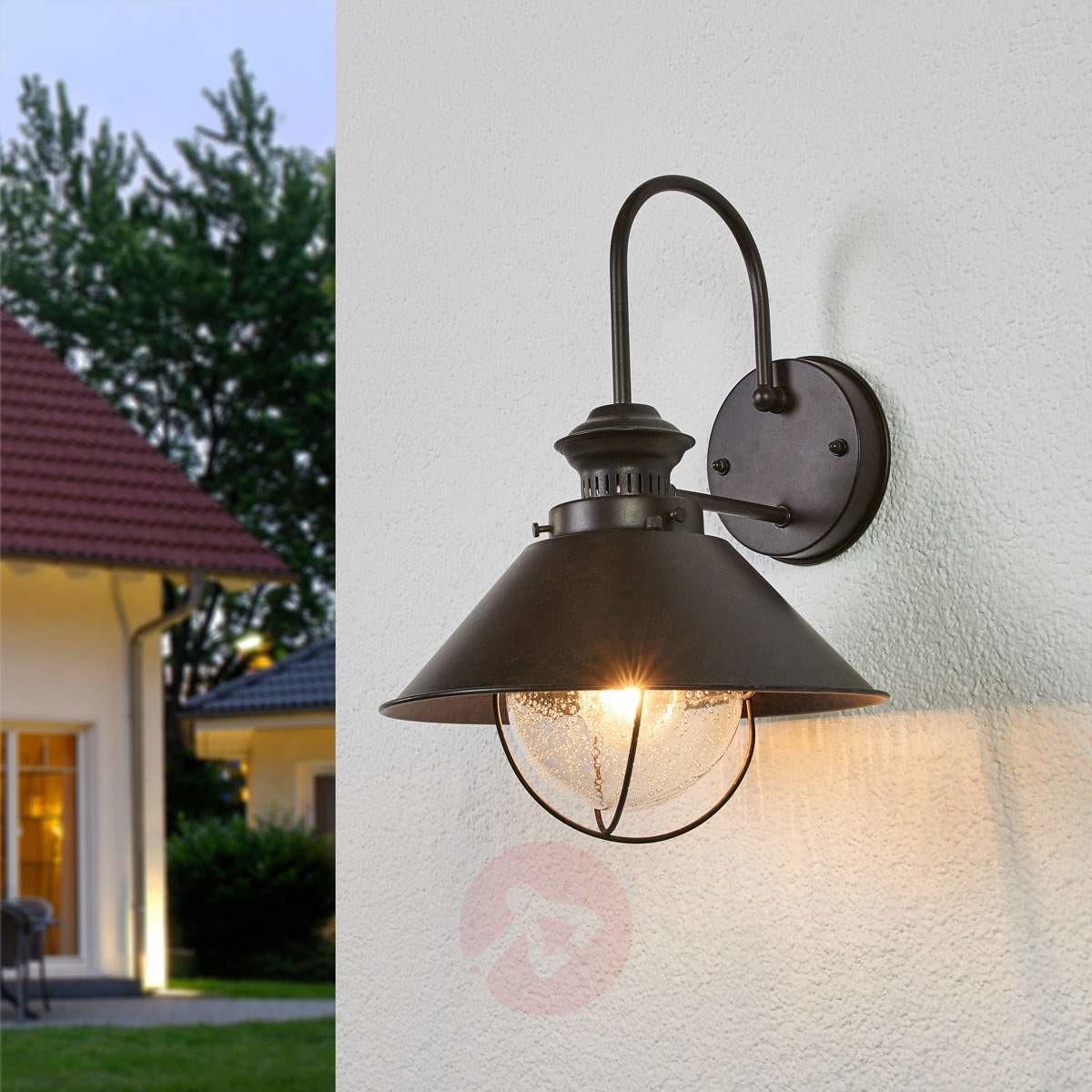 Faro Lorefar Magiczna zewnętrzna lampa ścienna Nautica 26 cm