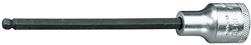 Gedore Śruba ' klucz nasadowy 1/2, przewód 140 MM z łbem walcowym z gniazdem sześciokątnym 8 MM  19 godziny na dobę,  dni w LK 8  140 6165160