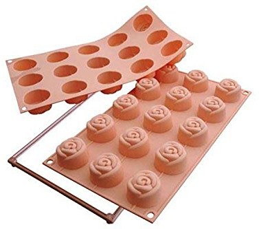 Silikomart 194486 forma do wypieków Rose 15-ER kształt 20.074.03.0063