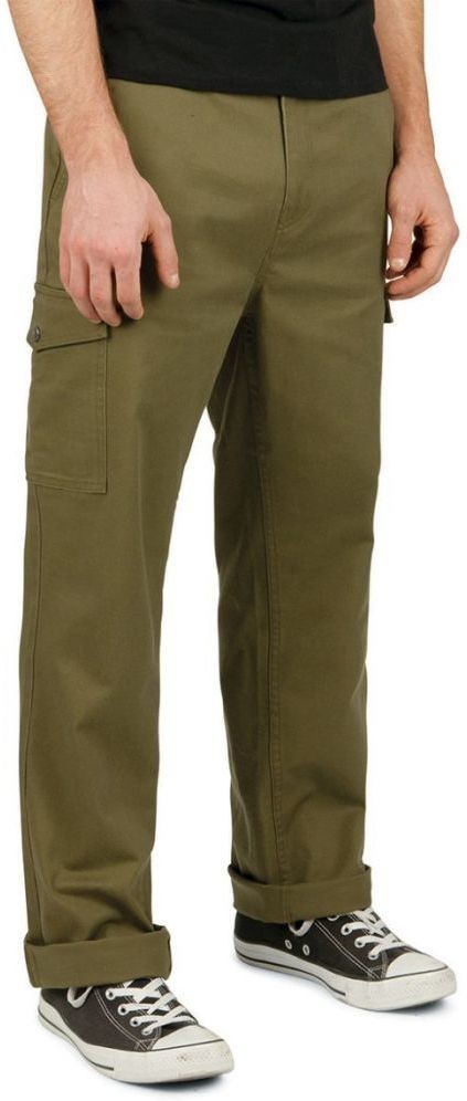 Brixton spodnie męskie FLEET CARGO PANT Olive