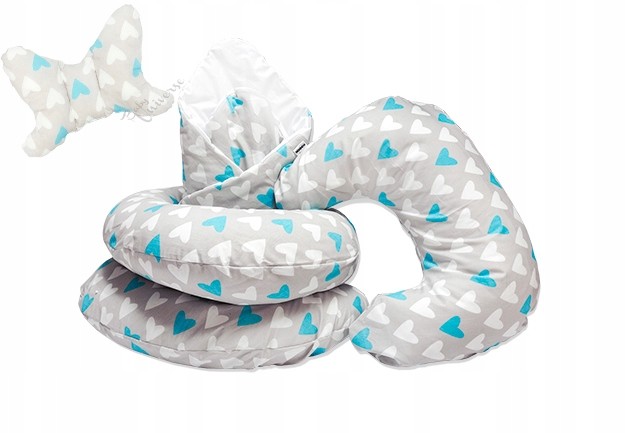 Big Zestaw poduszka ciążowa Typ-c becik + Gratis