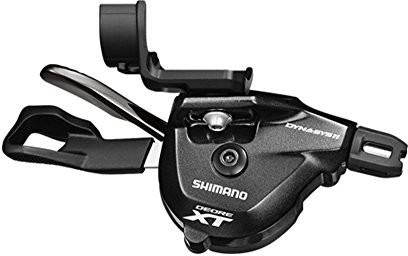 Shimano Deore dźwignia zmiany biegów, czarny ISLM8000BIRAP