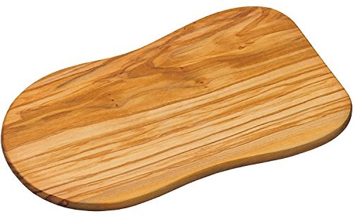 Kesper 29100 deska do krojenia 35 X 20 X 1, 2 cm z drewna oliwkowego, drewno, brązowy, 35 x 20 x 1.2 cm 29100