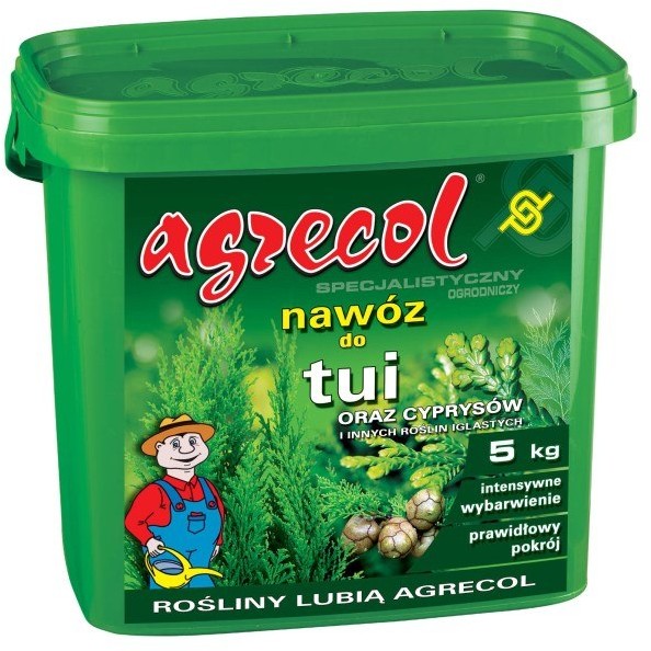 Agrecol Nawóz do tui i cyprysów 5 kg 297