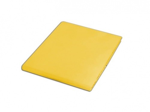 Darymex Prześcieradło z satyny bawełnianej żółte 200x220 bez gumki dx-220-prs-800
