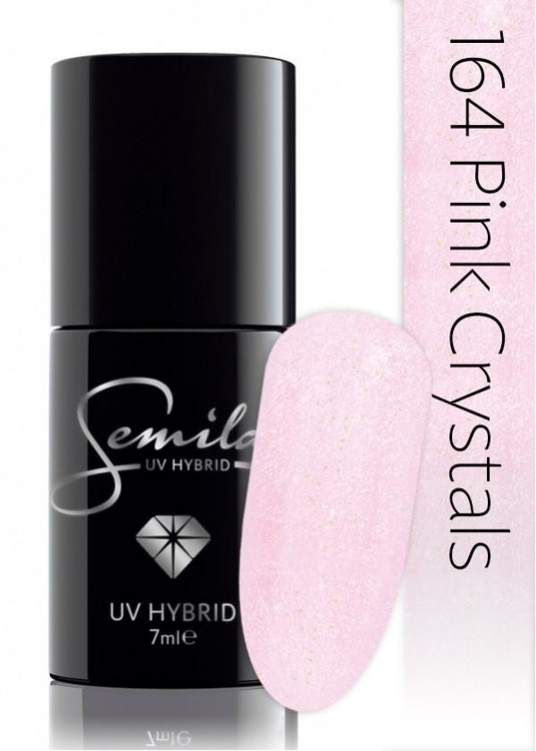 Semilac UV Hybrid lakier hybrydowy 164 Pink Crystals 7ml