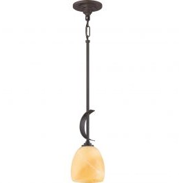 Quoizel Salzburg QZS-TST2520C lampa wisząca 1x60W/E27 QZS-TST2520C