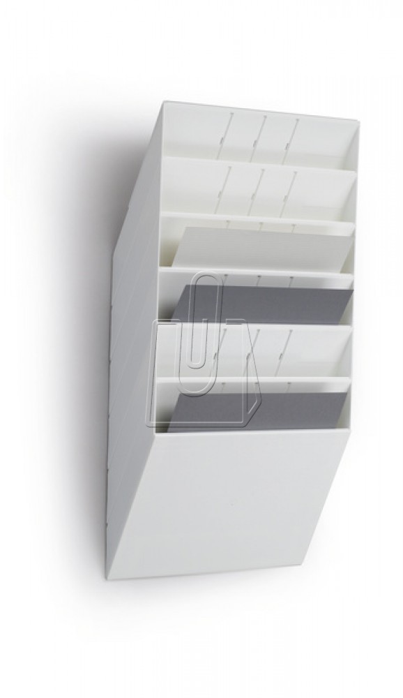Durable Zestaw sześciu poziomych pojemników Durable Flexiboxx A4 przeźroczysty 170978540